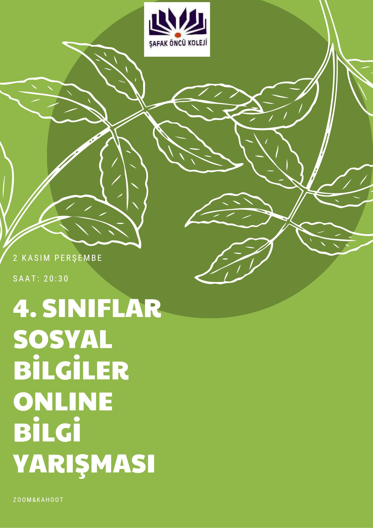 4.Sınıflar Sosyal Bilgiler Online Bilgi Yarışması