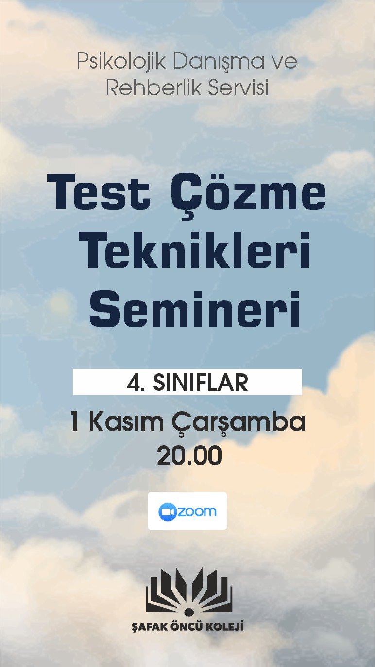 4.Sınıflar Test Çözme Teknikleri Semineri