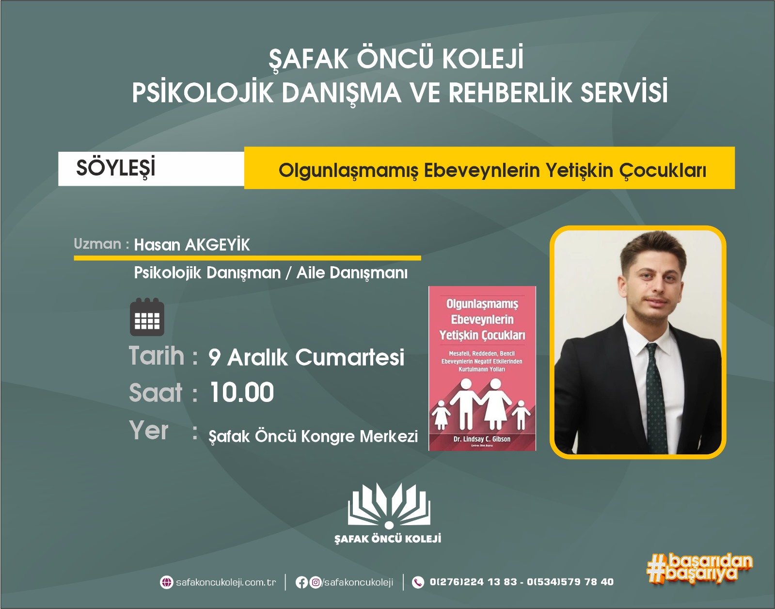 Olgunlaşmamış Ebeveynlerin Yetişkin Çocukları Semineri