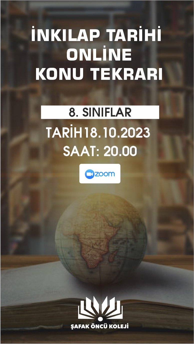 8.Sınıflar İnkılap Tarihi Online Konu Tekrarı